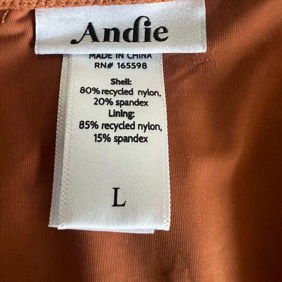 Andie Swim “Malibu One” swimsuit bathing suit in Size L - Picture 5 of 6